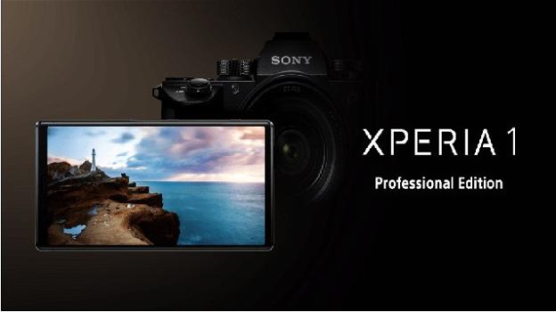 Sony Xperia Professional Edition: il top gamma con nel mirino i professionisti della fotografia