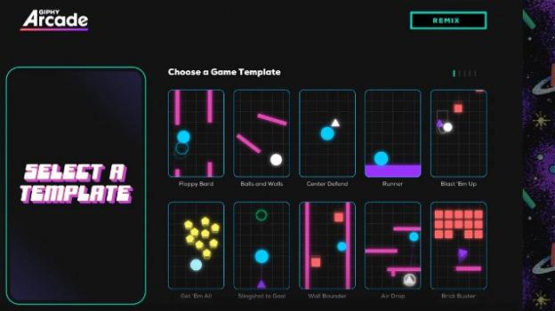 Giphy Arcade: disponibile con centinaia di instant games e la possibilità di crearne di propri