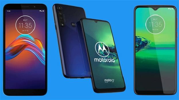 Motorola: ufficiali i nuovi Moto G8 Plus, Moto One Macro e Moto E6 Play