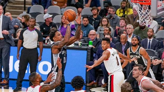 NBA, 28 ottobre 2019: gli Spurs stendono i Trail Blazers, i Rockets battono i Thunder. Tutte le partite