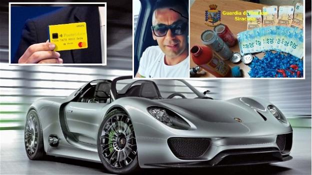 Siracusa: percepiva il reddito di cittadinanza, ma spacciava coca in Porsche
