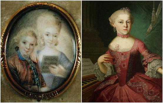 La sorella di Mozart suonava meglio di lui, ma fu costretta a smettere per fare la casalinga