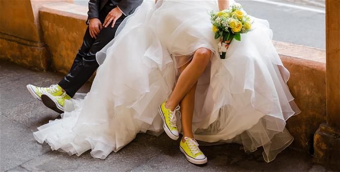 Sposarsi in sneakers: ecco la tendenza più trendy per i matrimoni 2019