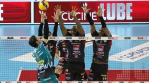 Superlega Volley: Civitanova vince in casa 3-1 contro Perugia