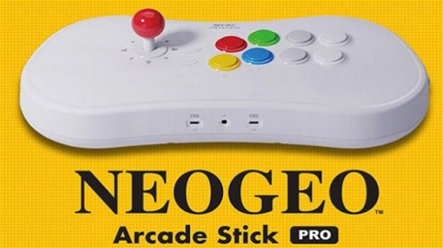 Neo Geo Arcade Stick Pro: ufficiale da SNK la consolle ibrida per il retrogaming