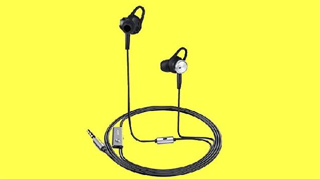 AUKEY EP-X1: auricolari in-ear con cancellazione attiva dei rumori e microfono incorporato