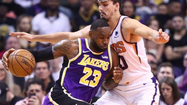 NBA, 12 novembre 2019: gran vittoria dei Lakers sul parquet dei Suns, i Jazz volano stendendo i Nets