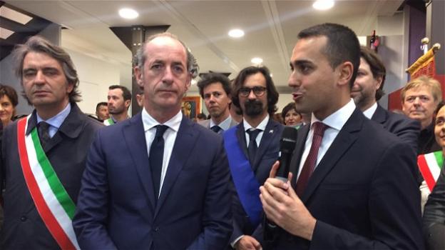 Luigi Di Maio critica Zaia che ha partecipato alla campagna elettorale in Emilia Romagna