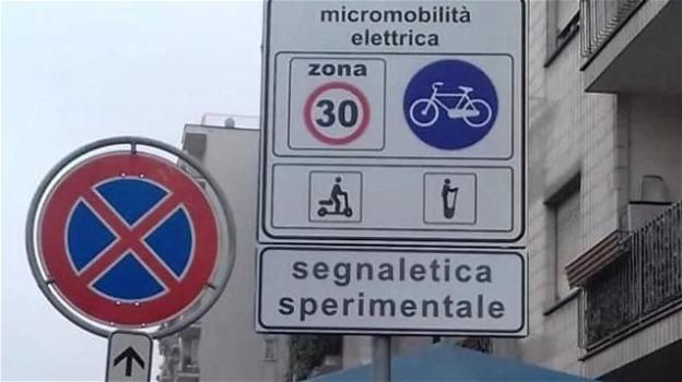 Micromobilità elettrica: nuove segnaletiche in città