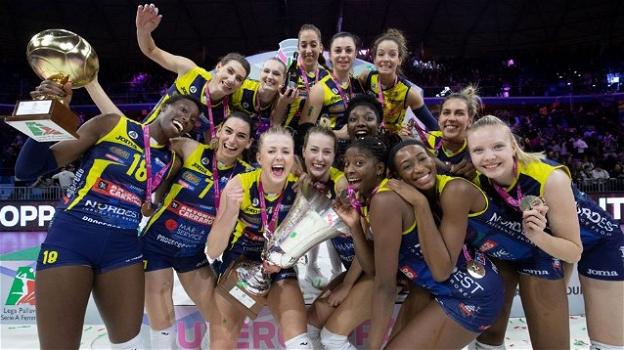 Volley, Supercoppa Italiana femminile: Conegliano vince 3-0 contro Novara