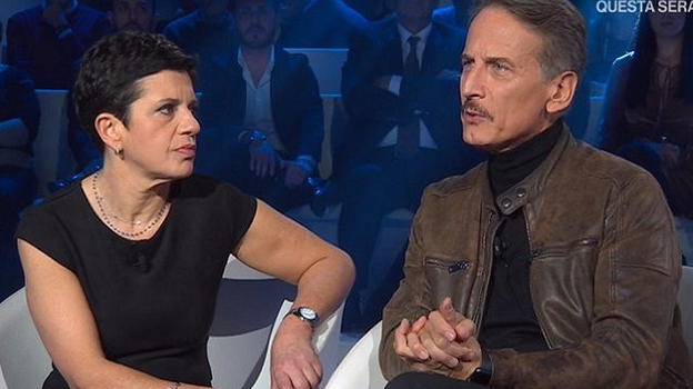 Domenica In, Cesare Bocci racconta il terribile ictus della moglie Daniela Spada