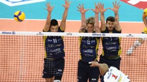 Superlega volley maschile: Modena batte Milano 3-0 fuori casa