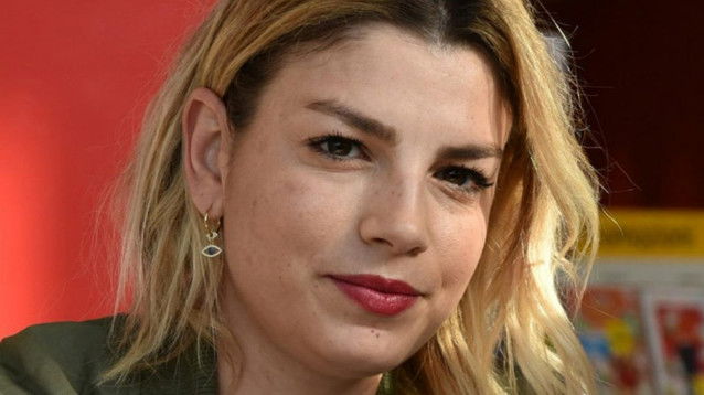 Emma Marrone sul red carpet per il film di Vasco Rossi foto Emma Marrone sul red carpet per il film di Vasco Rossi foto