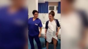 Un parto a tempo di musica per una neomamma in Puglia