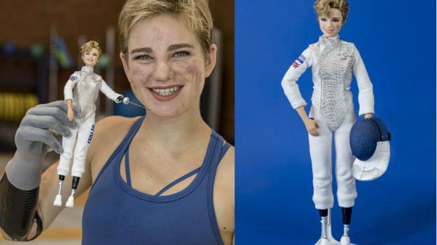 Mattel dedica una Barbie alla schermitrice paraolimpica Bebe Vio