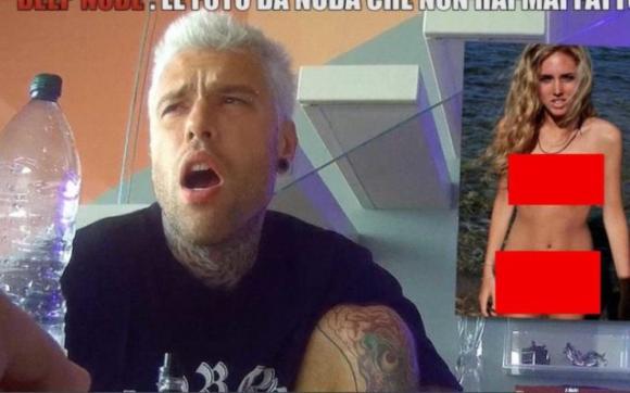 Fedez vittima di uno scherzo: Le Iene gli mostrano delle foto false di Chiara Ferragni, ecco la sua reazione
