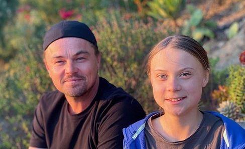 Leonardo Di Caprio incontra Greta Thunberg: “Grazie a lei sono ancora ottimista per il futuro”