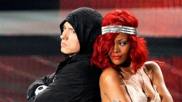 Eminem nella bufera, in un audio dà ragione a Chris Brown per aver picchiato Rihanna