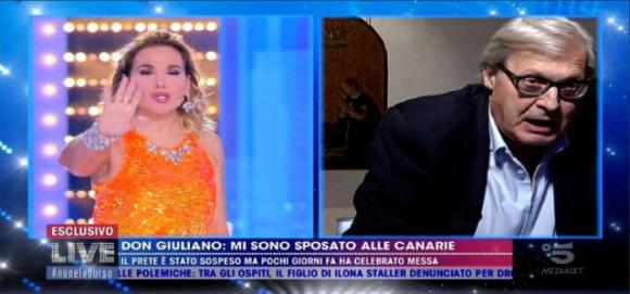 Sgarbi dalla Durso: “Ho dato il numero ad una suora, lei si è tolta il velo e mi ha chiamato”