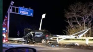 Gallipoli: Incidente sulla Strada Statale 101: tre feriti lievi, illeso il conducente.