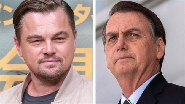 Jair Bolsonaro accusa Leonardo DiCaprio di aver contribuito agli incendi in Amazzonia