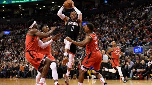 NBA, 5 dicembre 2019: i Rockets vincono in casa dei Raptors, bene Denver a New York