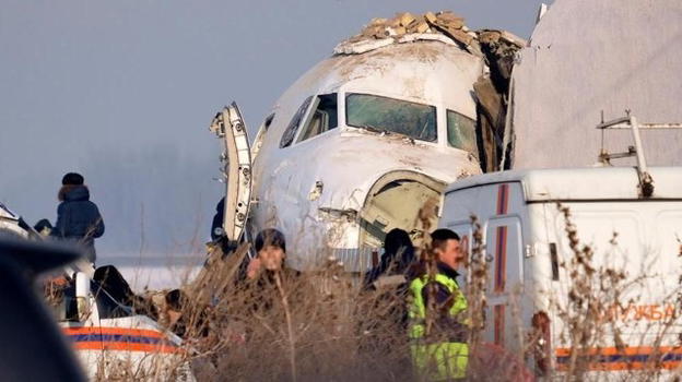 Kazakistan: incidente aereo, 100 persone a bordo