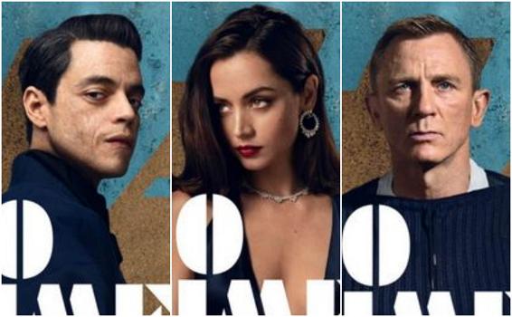 007 No Time to Die: pubblicati i poster ufficiali con i protagonisti del film