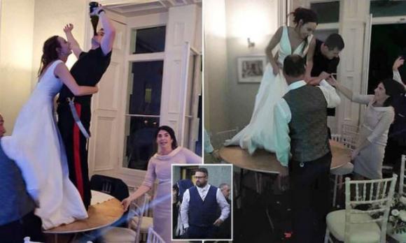 Testimone e fratello dello sposo picchia la sposa alla festa di matrimonio: lei chiede il divorzio