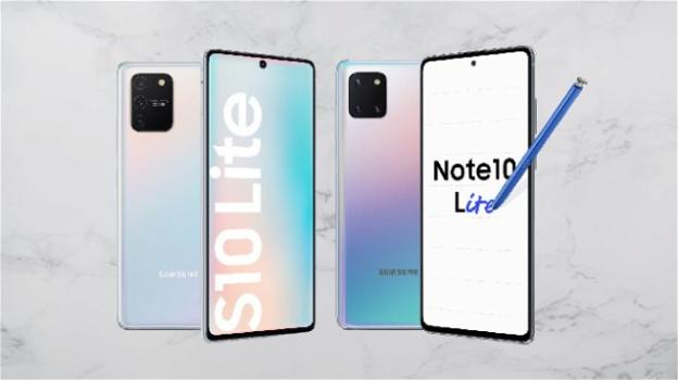 CES 2020, Samsung: ecco i top gamma Galaxy S10 Lite e Note 10 Lite