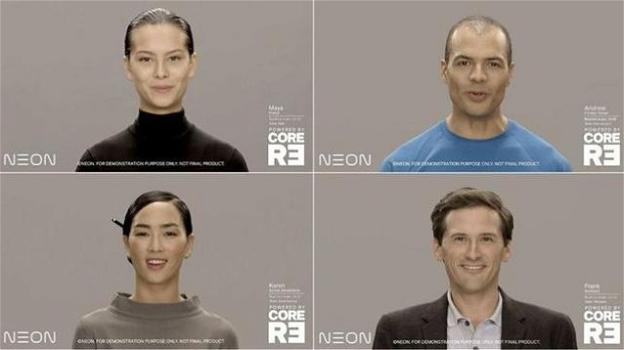 CES 2020: Samsung presenta Neon, il primo essere umano artificiale