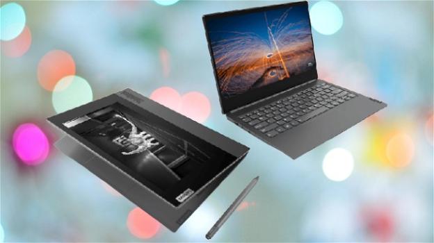 ThinkBook Plus: al CES 2020 il portatile Lenovo con display esterno e-ink