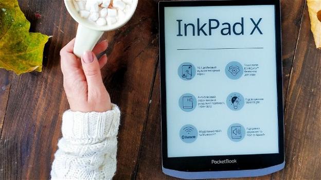 InkPad X: da PocketBook l’e-reader maneggevole dall’ampio display