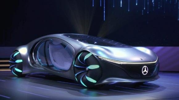 Mercedes-Benz Vision AVTR: ecco l’auto del futuro, ispirata al film Avatar
