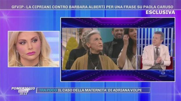 Pomeriggio Cinque, Francesca Cipriani attacca Barbara Alberti: "Ce l’ha con le donne"