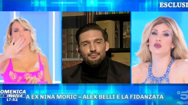 Domenica Live, scontro acceso tra Moreno Merlo e Paola Caruso