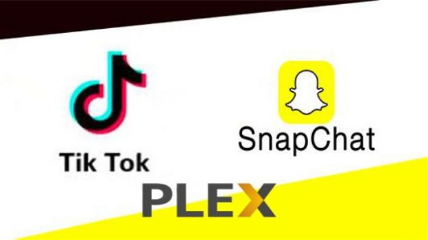 Snapchat, TikTok, Plex: è scontro per il primato nell’entertainment applicativo