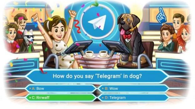 Telegram: novità per sondaggi, quiz, download e balloon delle chat