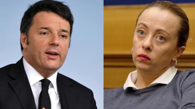 Giorgia Meloni a Quarta Repubblica scarta le ipotesi di governi con Renzi