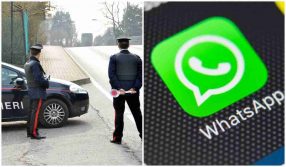 Il giudice: creare gruppi WhatsApp per segnalare posti di blocco non è reato