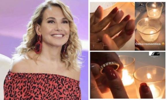 Barbara D’Urso si è fidanzata? Le foto mano nella mano con un uomo misterioso (e un anello)