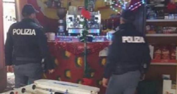 Catania: sequestrato bar abusivo gestito da due bambini di 9 e 10 anni