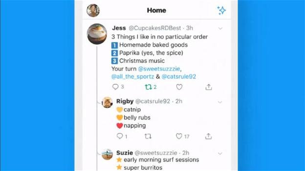 Twitter: il roll-out su iOS la visione semplificata delle discussioni