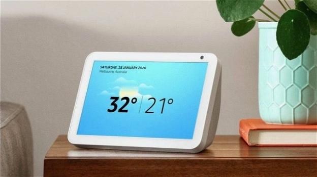 Echo Show 8: ufficiale il nuovo smart display di Amazon, con Alexa on board
