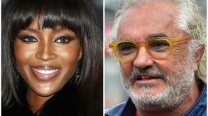 Naomi Campbell pubblica uno scatto malizioso, subito arriva il commento di Flavio Briatore