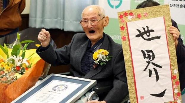 Il segreto dei 112 anni dell’uomo più vecchio del mondo