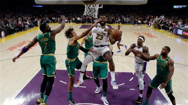 NBA, 23 febbraio 2020: i Lakers staccano all’ultimo i Celtics, i Raptors annichiliscono i Pacers