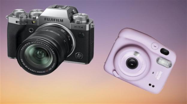 Fujifilm annuncia la mirrorless X-T4 e la instant camera Instax Mini 11
