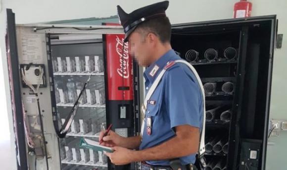 Francavilla: ladro di merendine al liceo classico arrestato dai carabinieri appostati