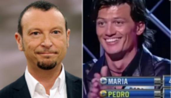 Sanremo, l’ex concorrente Pedro ‘della cipolla’: “Amadeus vai a casa a fare pasta e fagioli”